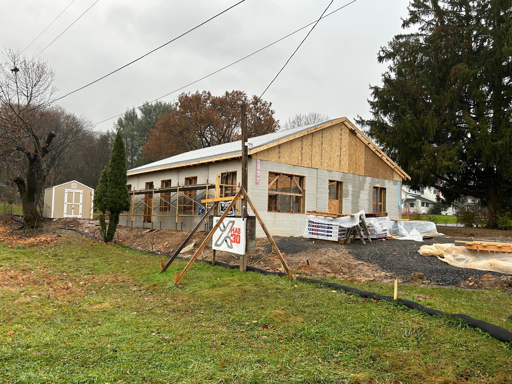 Habitat House Under Roof 3