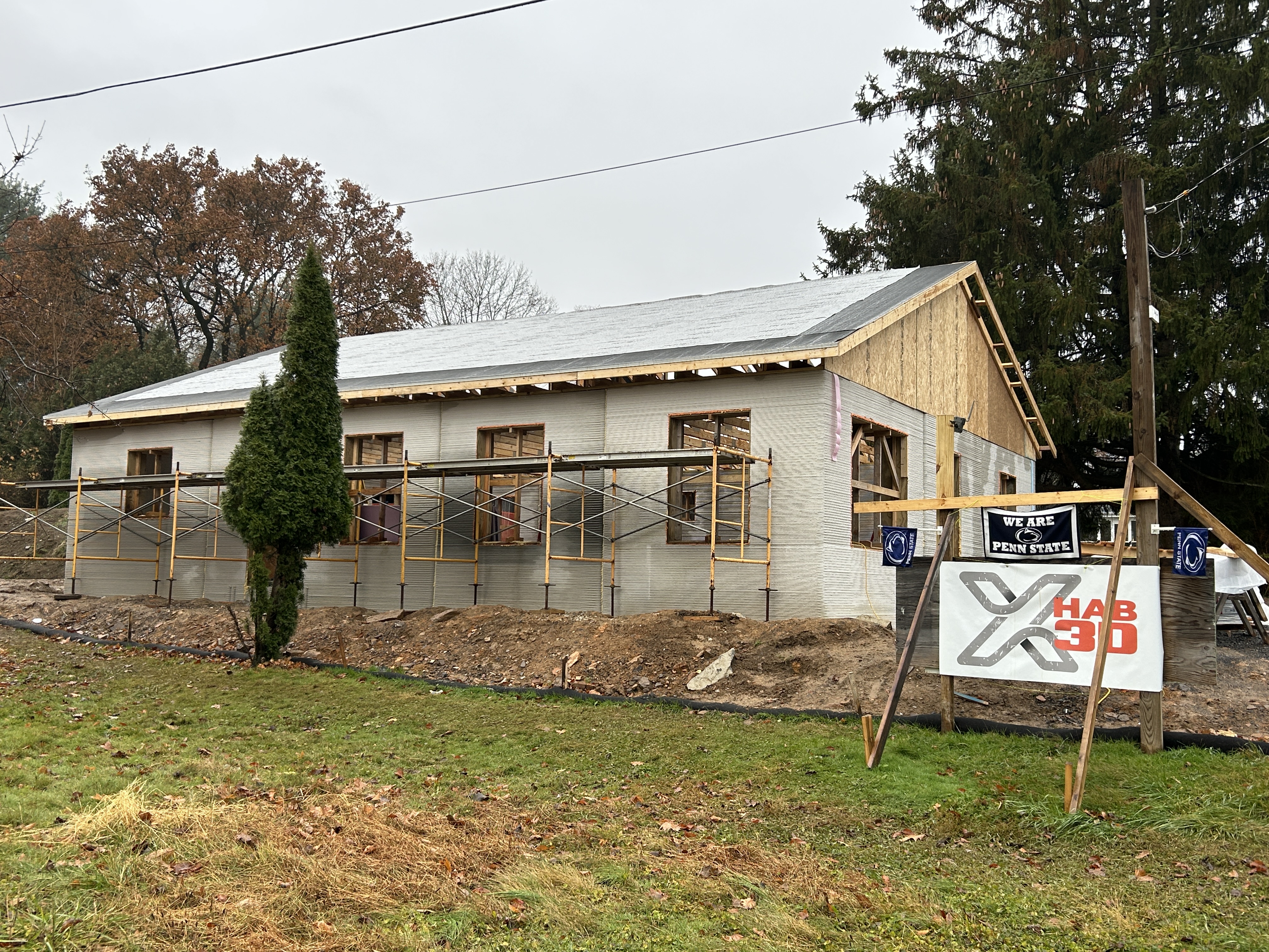 Habitat House Under Roof 4